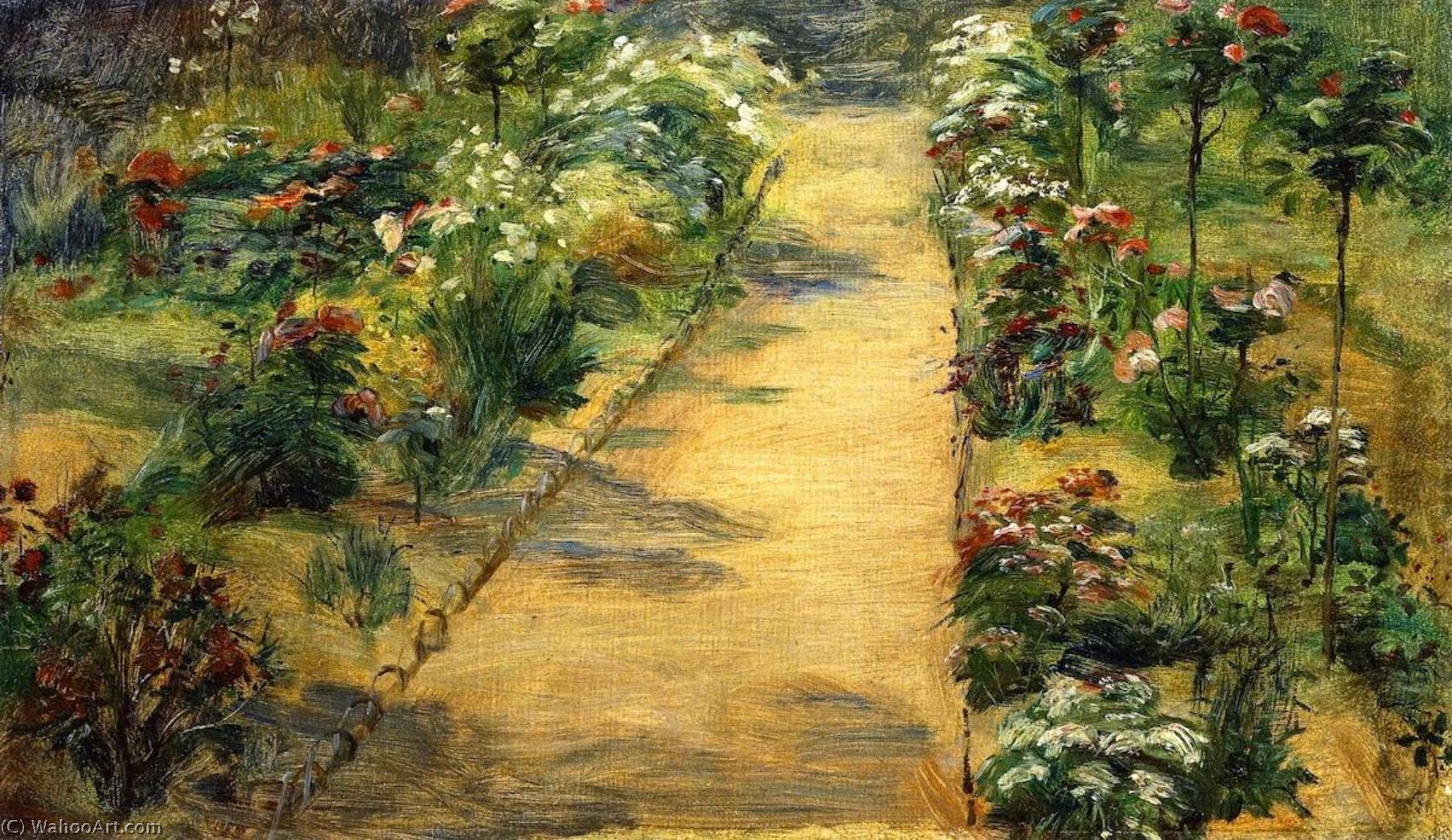 Landscape Garden Path — Marie Bracquemond