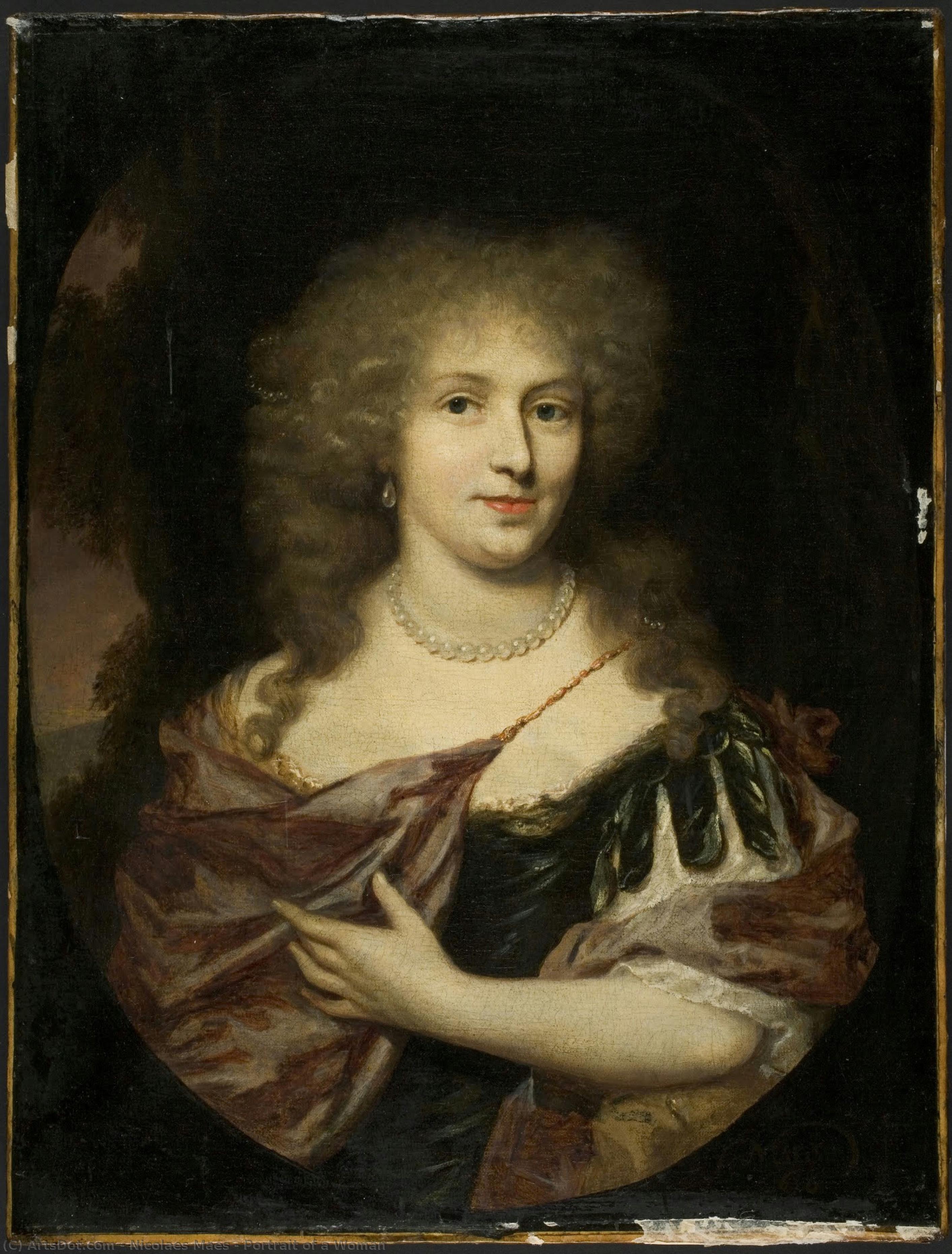 Portrait Of A Woman — Nicolaes Maes