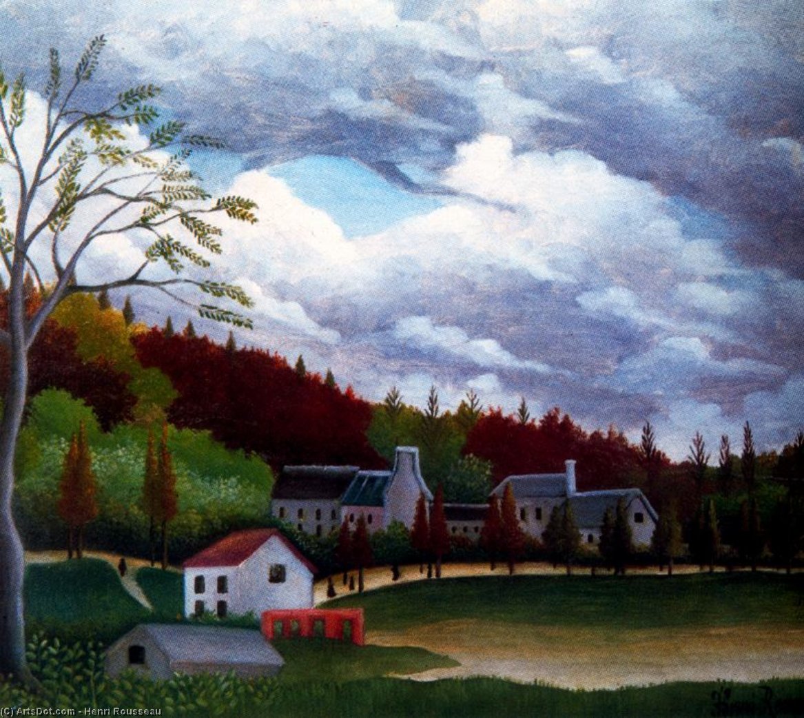 The Bievre At Gentilly — Henri Julien Félix Rousseau (le Douanier)