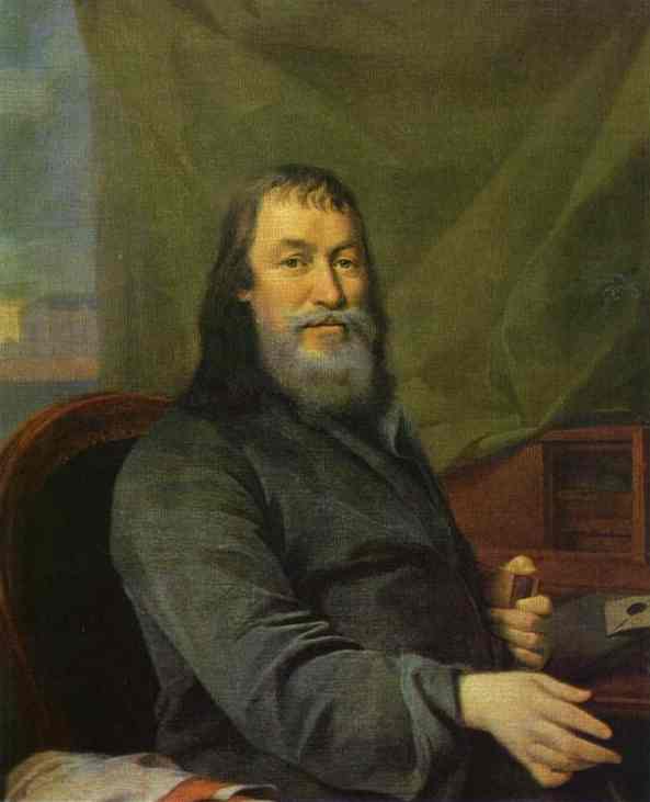 Portrait Of I. K. Bilibin The Big — Dmitry Grigoryevich Levitsky