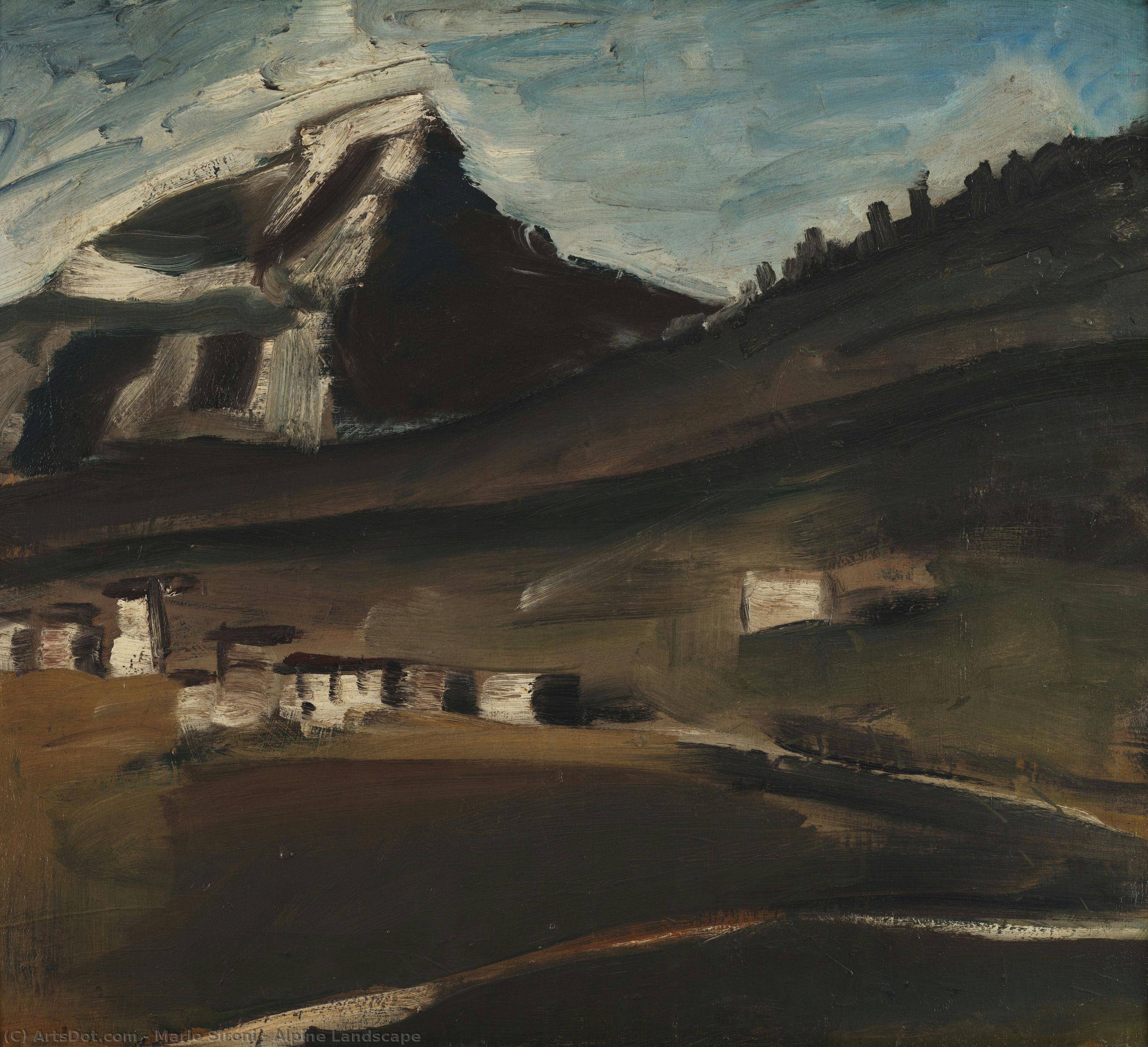 Alpine Landscape — Марио Сиро́ни