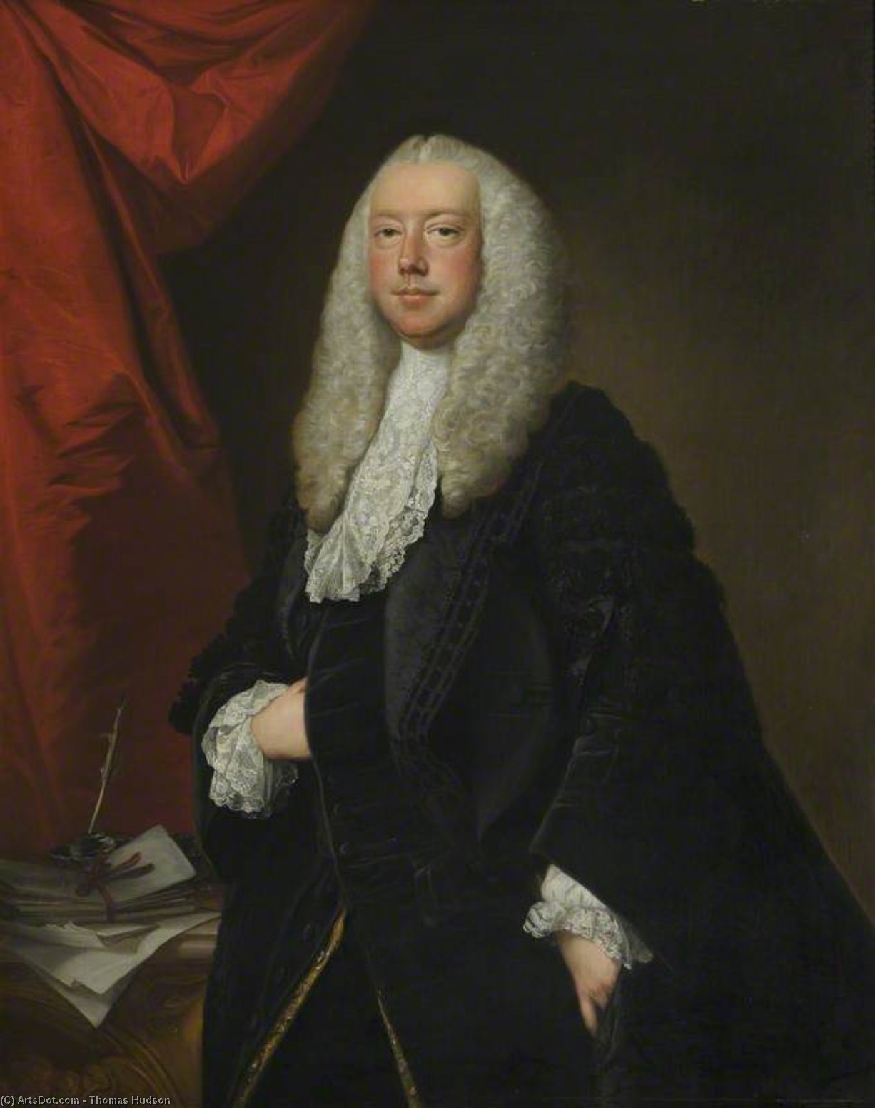 The Right Honourable Charles Yorke — トーマス・ハドソン