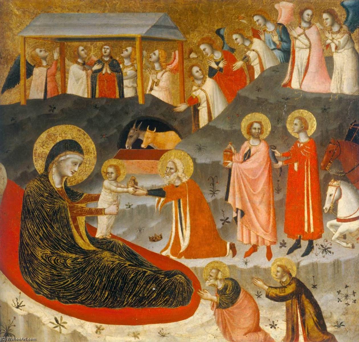 The Adoration Of The Magi — Giovanni Francesco Da Rimini