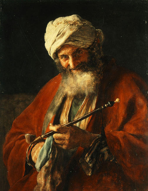Oriental Man With A Pipe — ニコラオス・ギジス