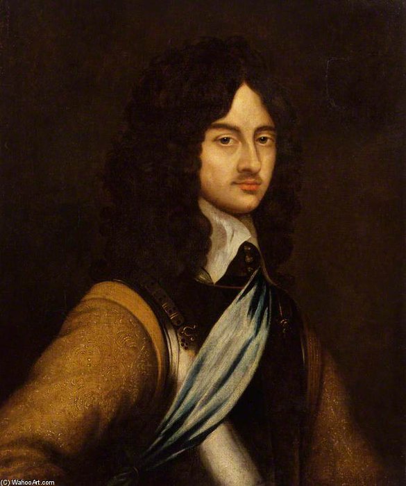 King Charles Ii — Adriaen Hanneman