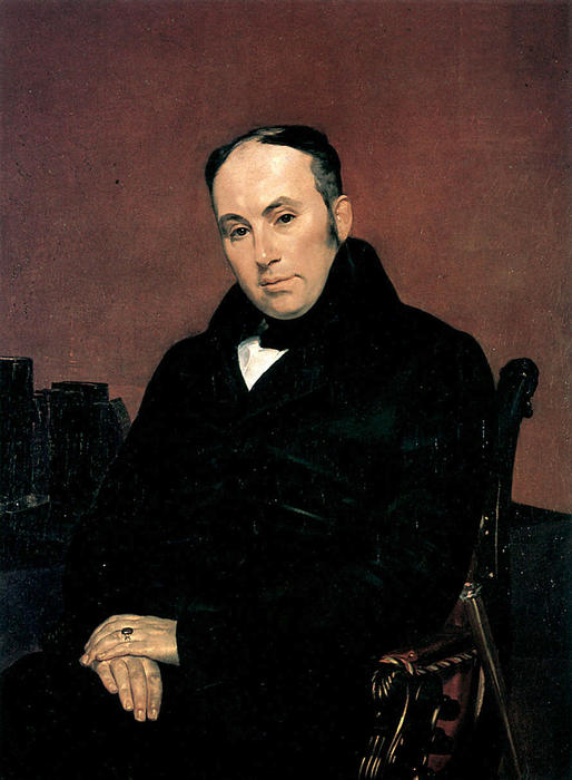 Portrait Of V. A. Zhukovsky — Karl Pavlovich Bryullov