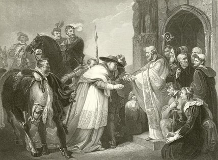 Cardinal Wolsey At Leicester Abbey — Richard Westall