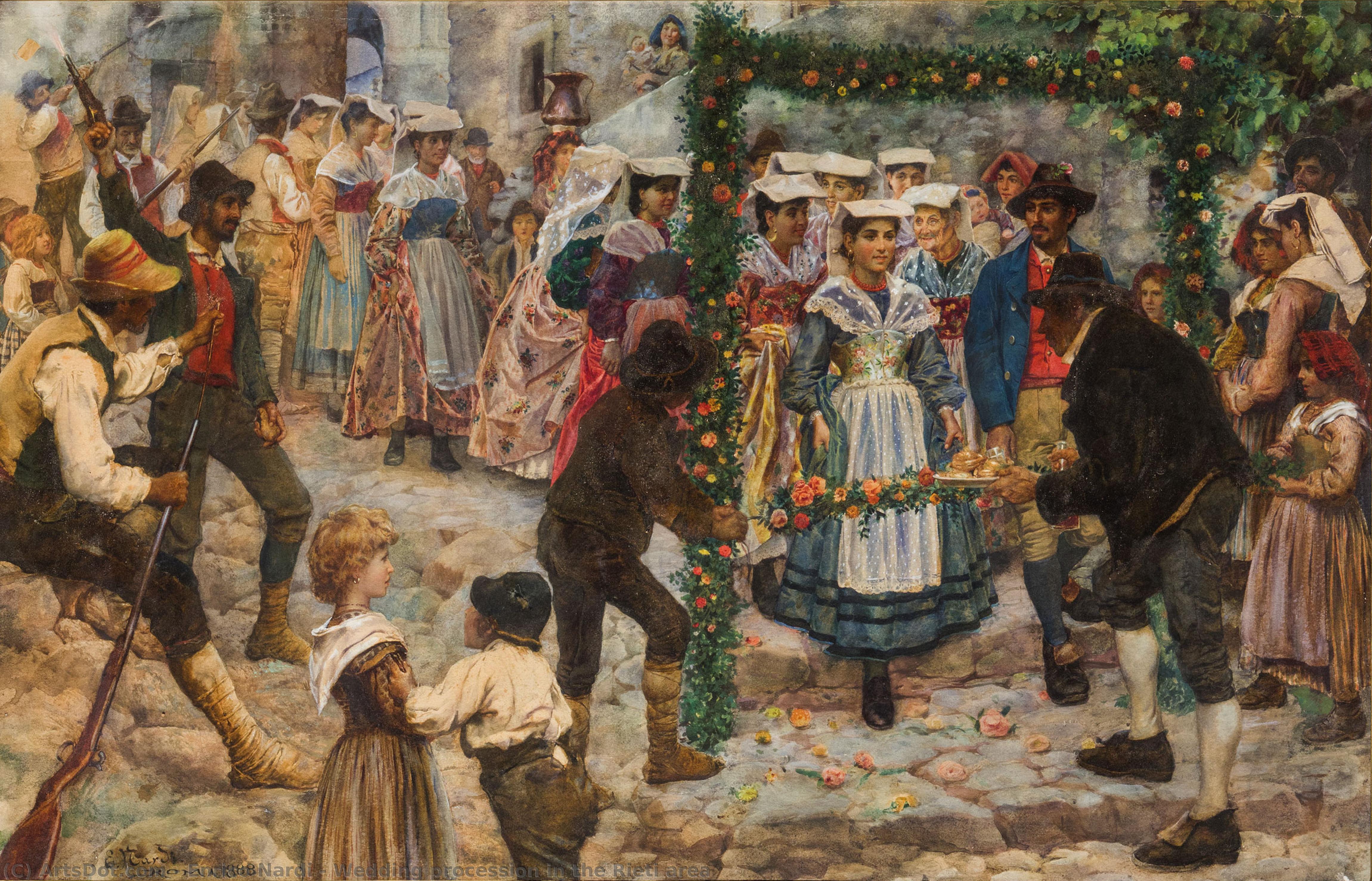 Wedding Procession In The Rieti Area — Enrico Nardi