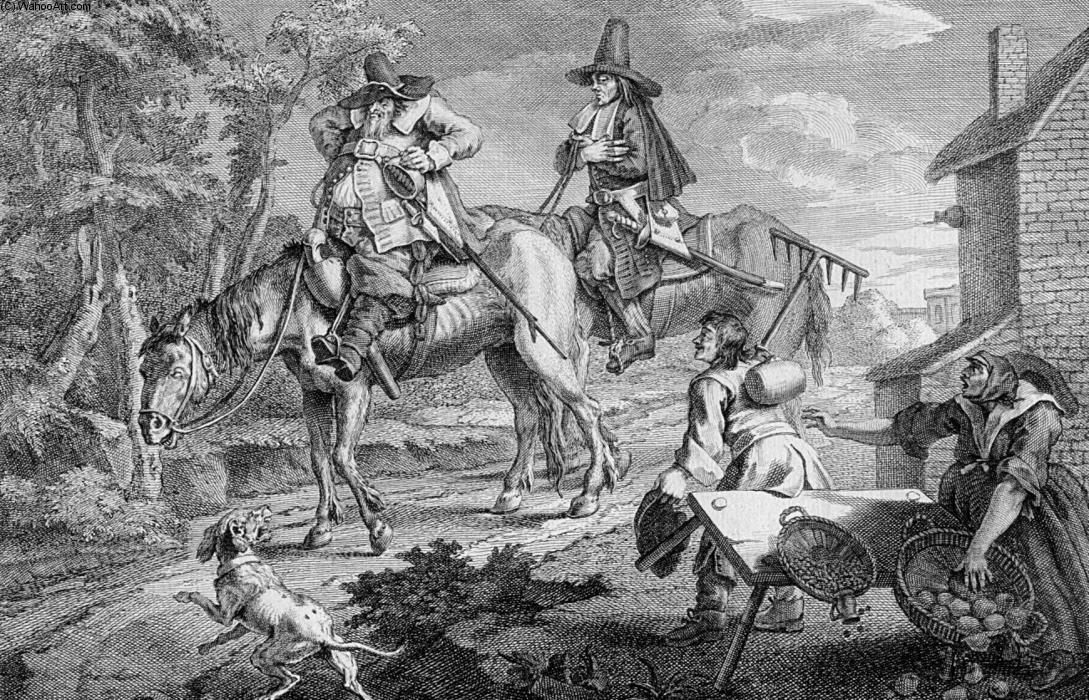 Hudibras — Хогарт