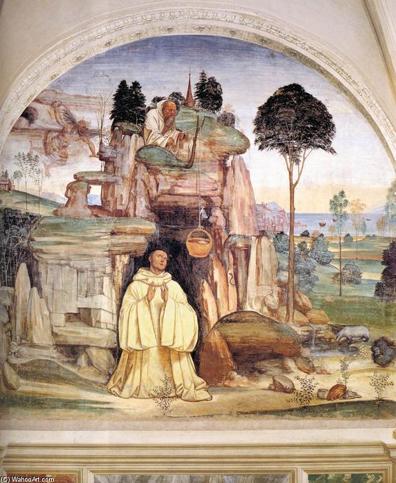 Life Of St Benedict, Scene 5: The Devil Destroys The Little Bell — Il Sodoma (giovanni Antonio Bazzi)