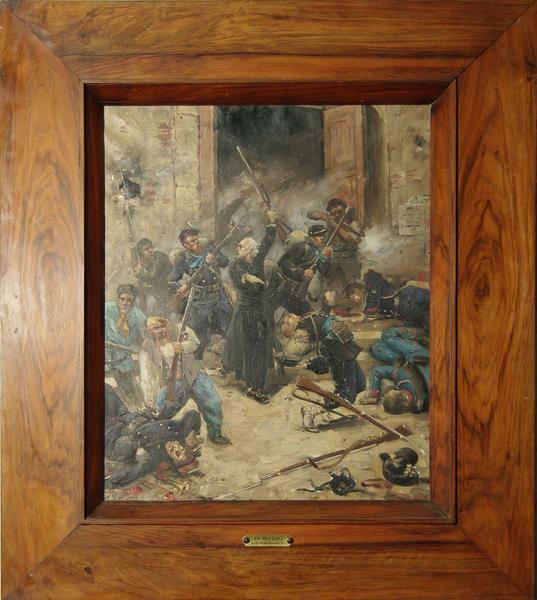 Le Curé De Bazeilles, Guerre De 1870 — Merlette Charles Claude