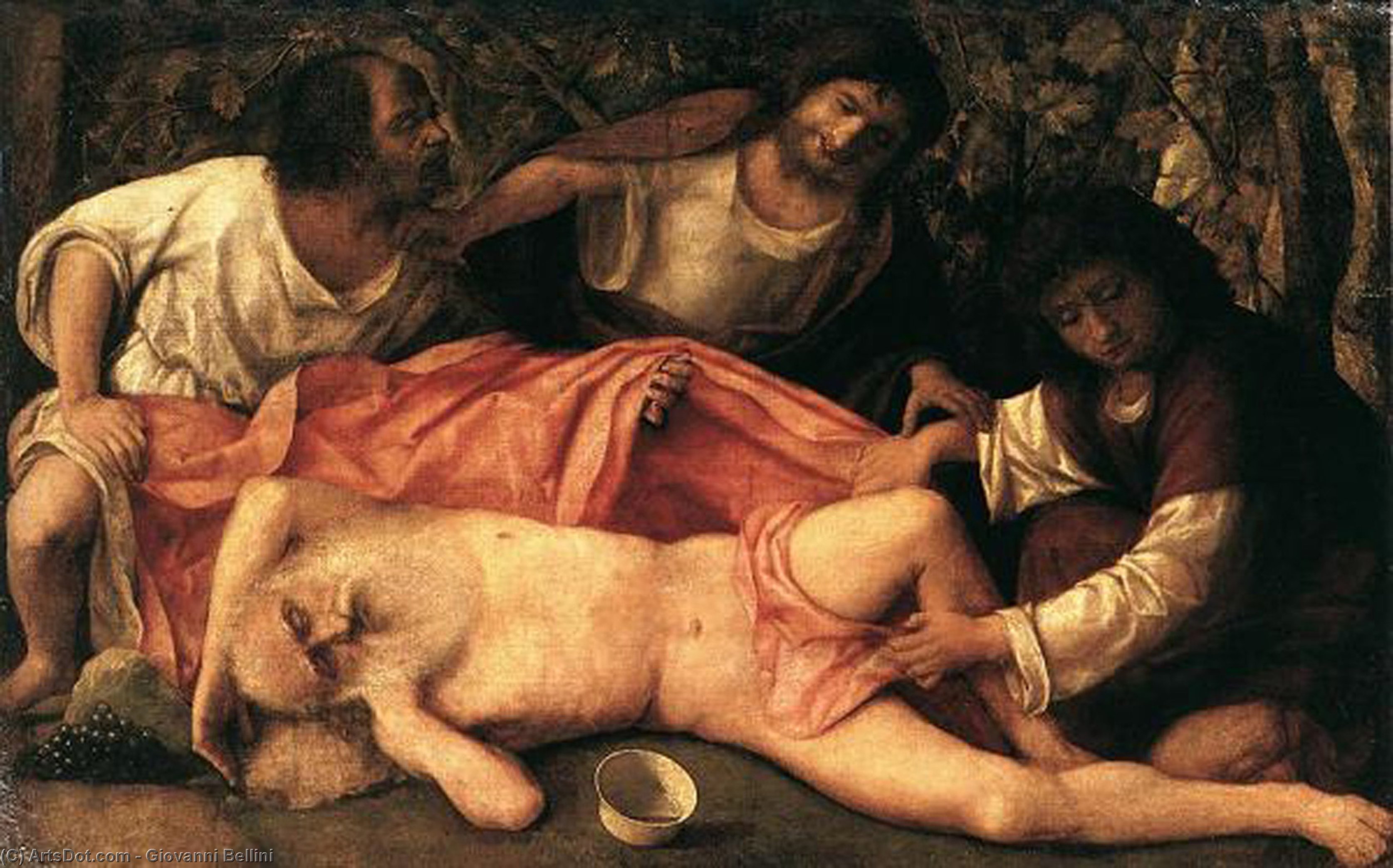 Drunkenness Of Noah — Giovanni Bellini
