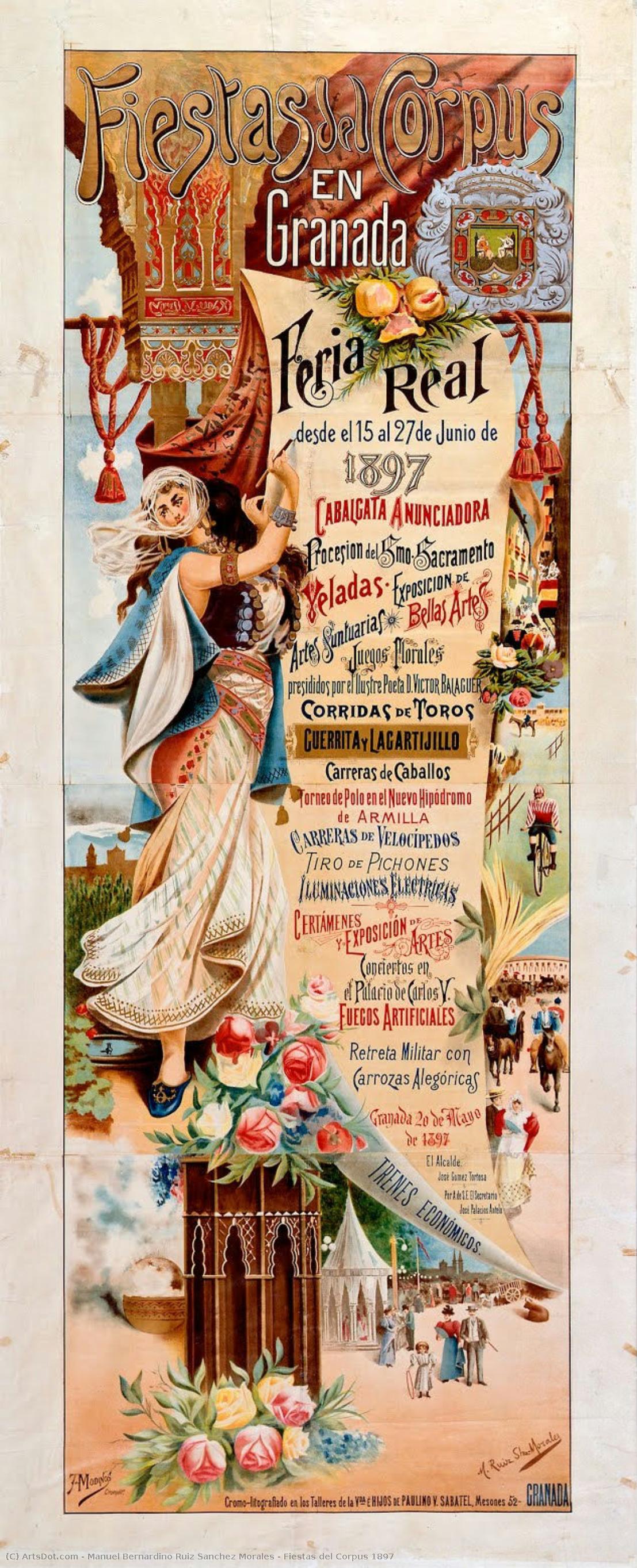 Fiestas Del Corpus 1897 — Manuel Bernardino Ruiz Sanchez Morales