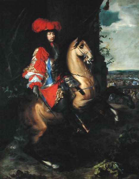 Equestrian Portrait Of Louis Xiv Of France — Charles Le Brun