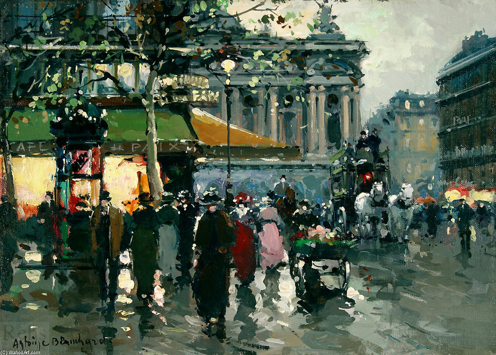 Café De La Paix — Antoine Blanchard (marcel Masson)