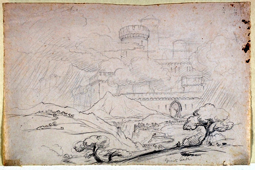 Figure Study For The Voyage Of Life Manhood — Thomas Cole