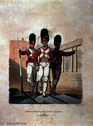 Grenadiers Of The Foot Guards In Full Dress — Charles Hamilton Smith