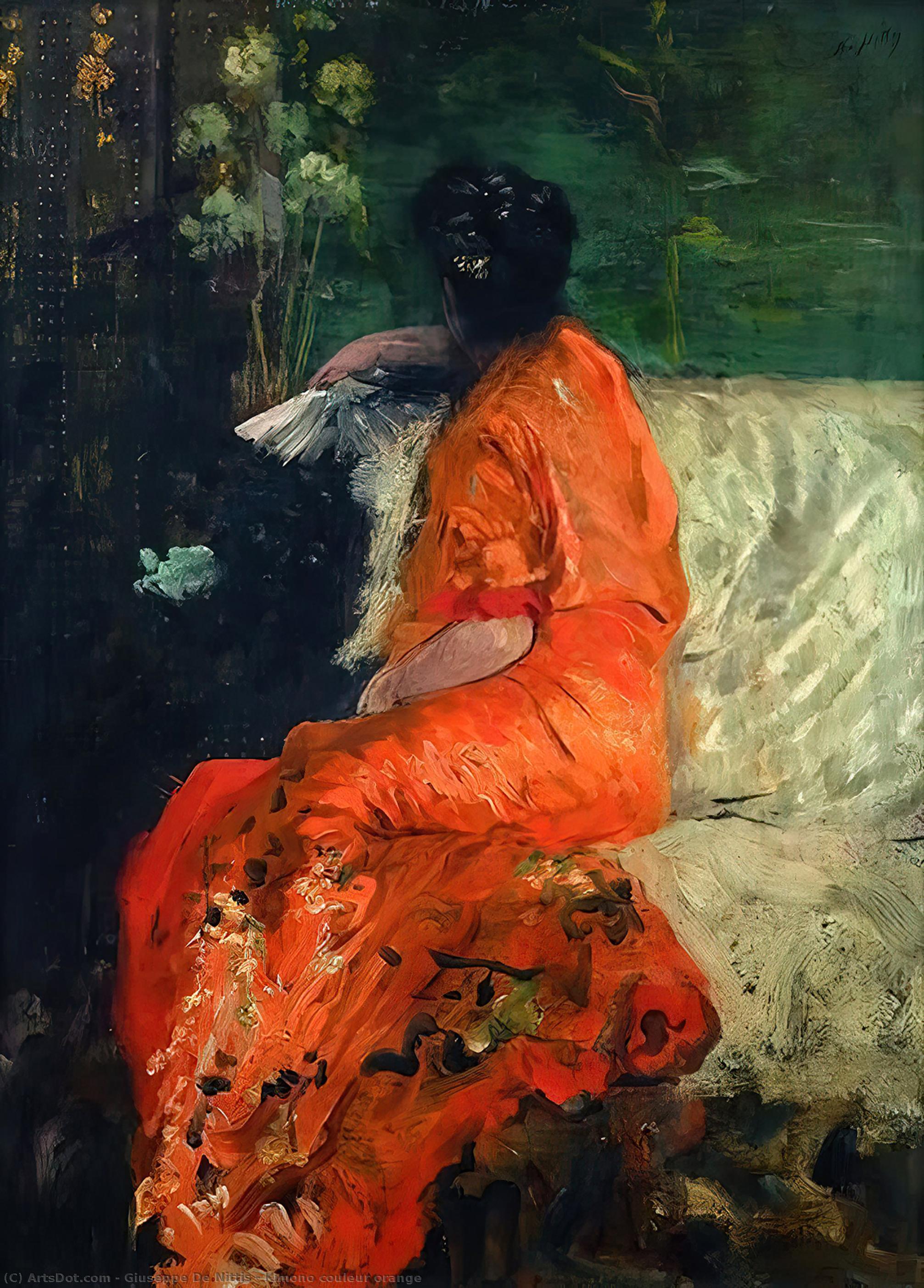 The Orange Kimono — Джузеппе Де Нитис