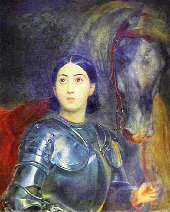 Juliet Tittoni As Jeanna D'ark — Karl Pavlovich Brulloff