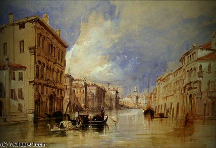 Shipping Off The Venetian Lagoon — Thomas Bush Hardy