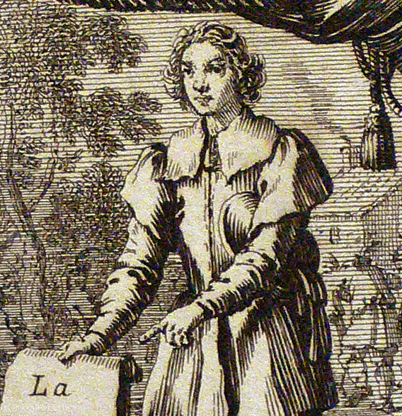 Brécourt, Engraving By Jean Le Pautre (detail) — Jean Le Pautre