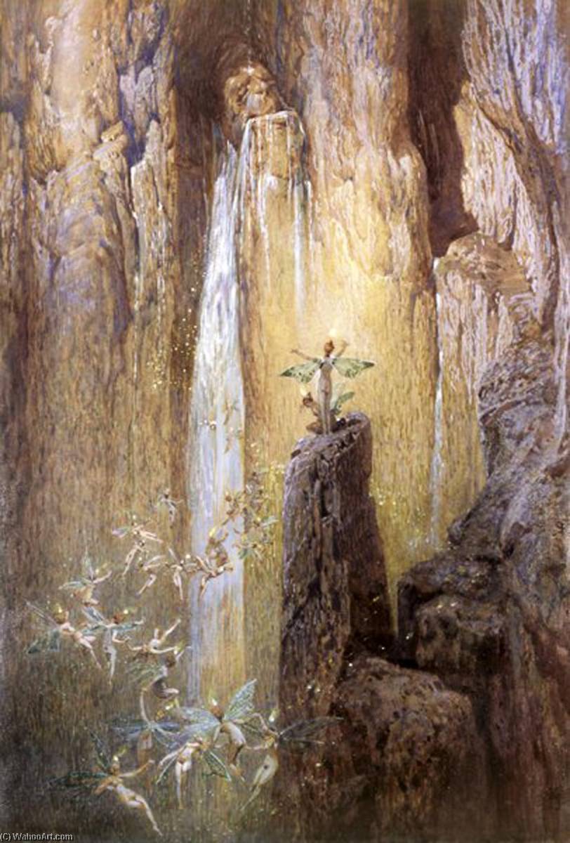 Fairytale Scene With Elves — Georg Janny