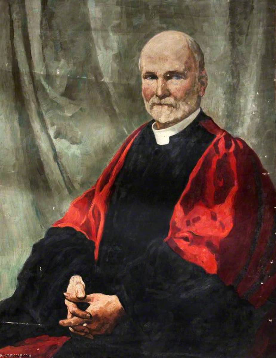 Portrait Of An Unidentified Cleric — William Conor