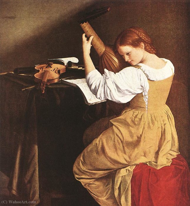 Lute Player — Orazio Gentleschi