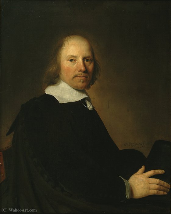 Portrait Of Dr. Jacobus Akersloot — Johannes Cornelisz Verspronck