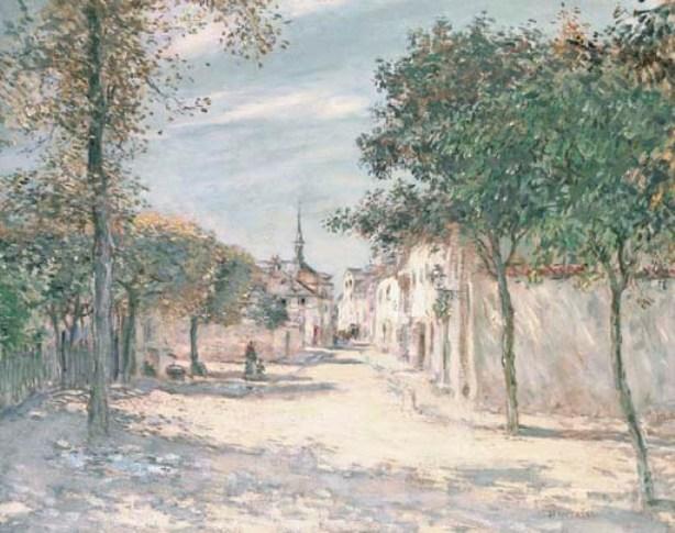 The Steeple Of The Village — Jean-françois Raffaelli