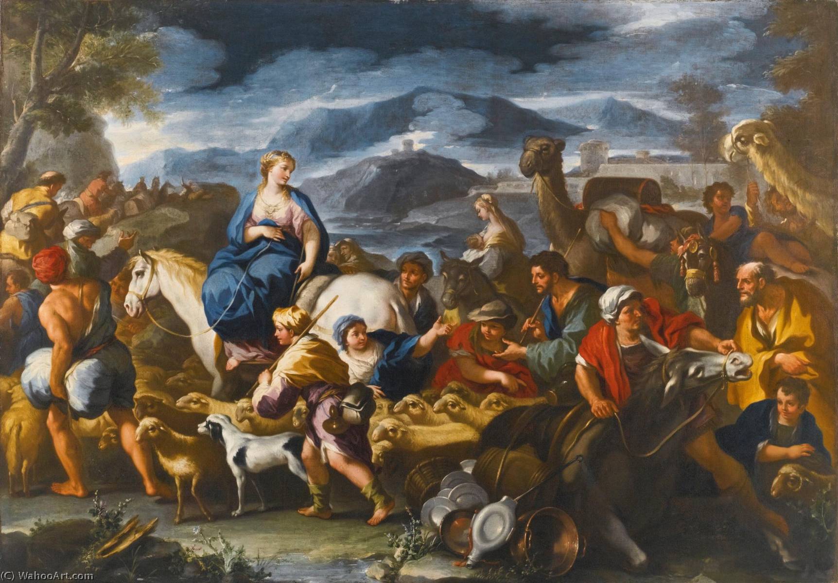 Rebecca's Journey To Canaan — Paolo Di Matteis