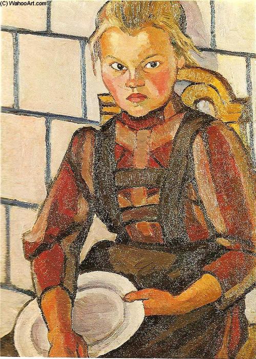 Portrait Of The Artist's Sister — Lyubov Sergeyevna Popova