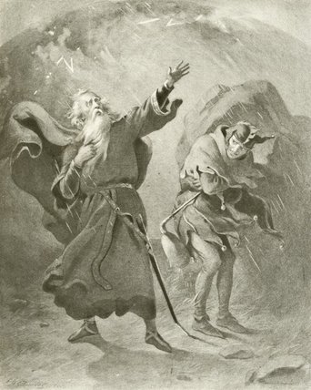 King Lear — Felix Octavius Carr Darley