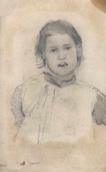 Study Of A Young Girl 1 — Sir George Clausen
