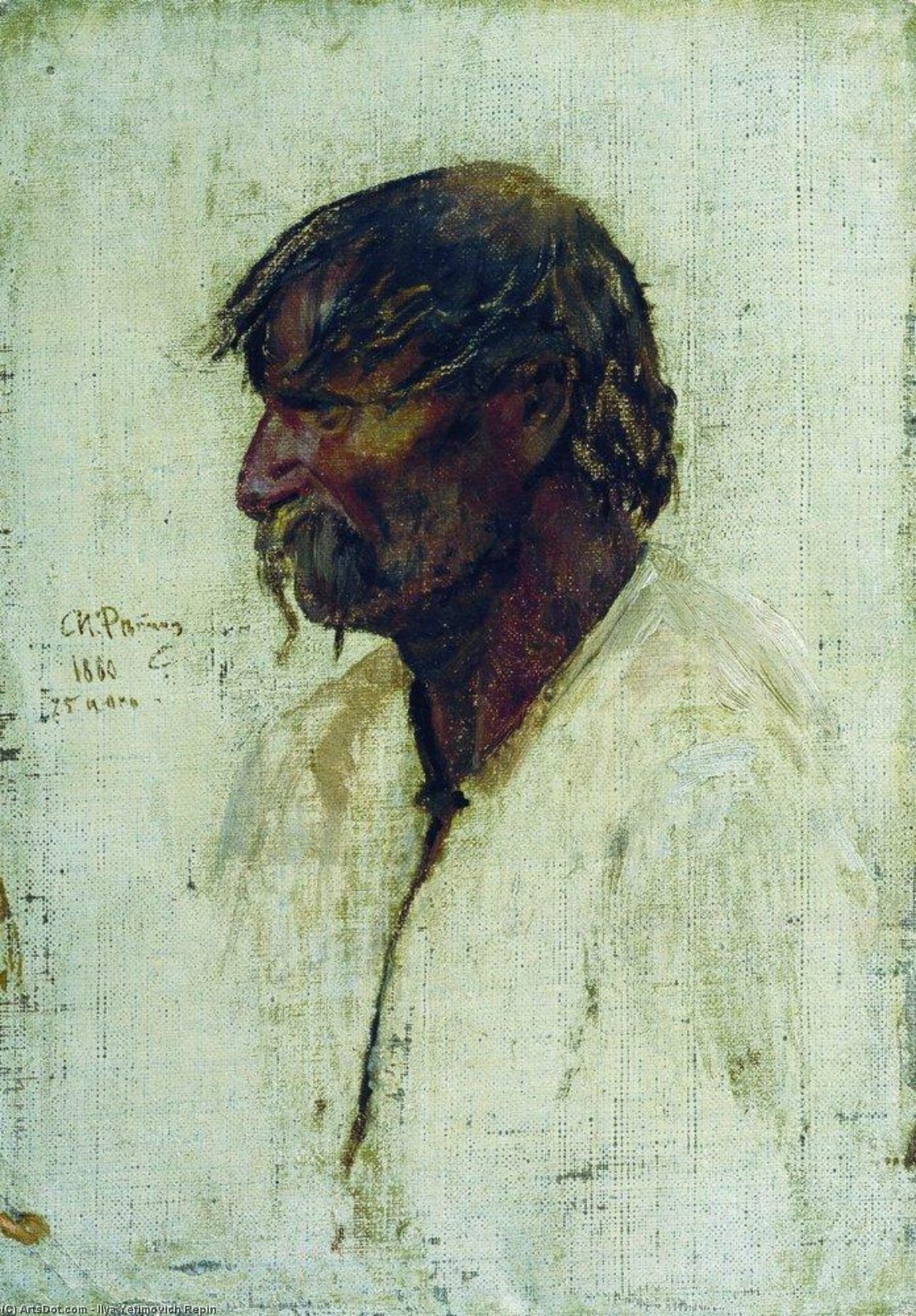 Ukrainian Peasant — Ilya Yefimovich Repin