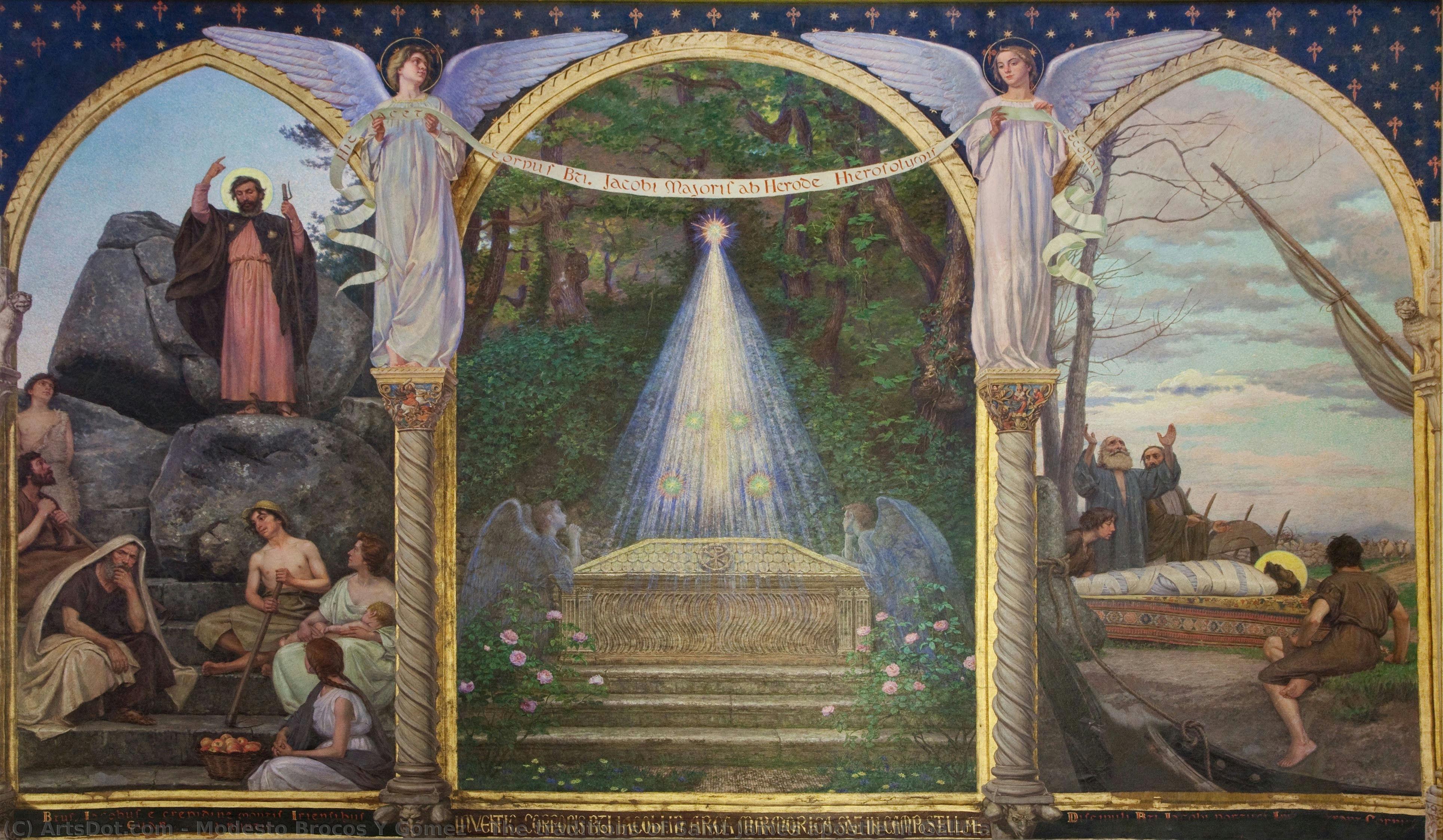The Traditions Of Saint James Apostle In Galicia — Modesto Brocos Y Gómez