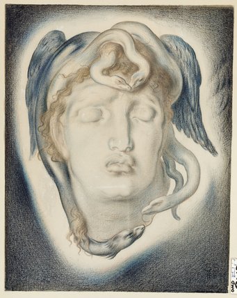 The Head Of Medusa — Simeon Solomon