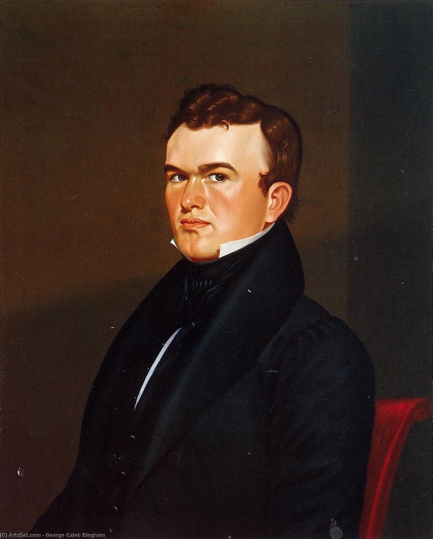 Self Portrait — George Caleb Bingham