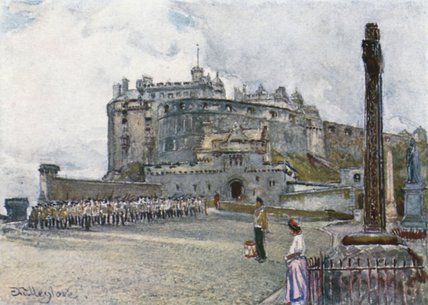 The Castle From The Esplanade — John Fulleylove