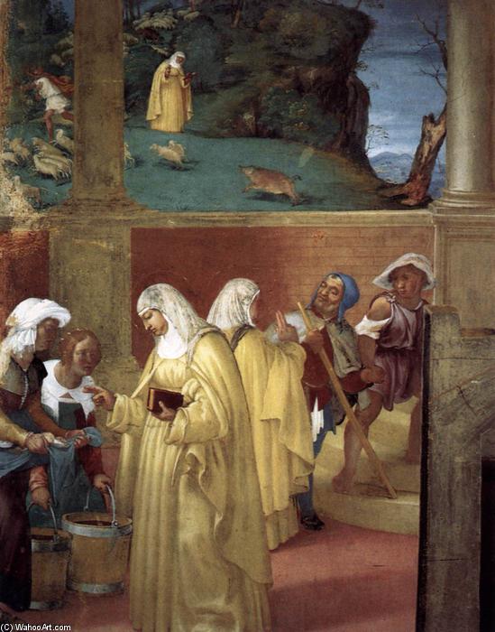 Legend Of St Brigid (detail) (8) — Lorenzo Lotto