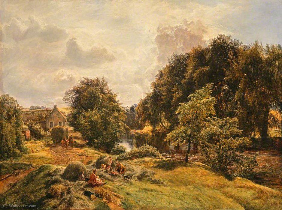 On The Avon - Haymaking Time — Alexander Fraser
