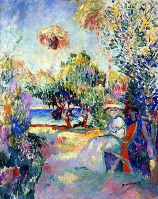Jeanne In The Garden Of Cavaliere — Henri Gaudier-brzeska