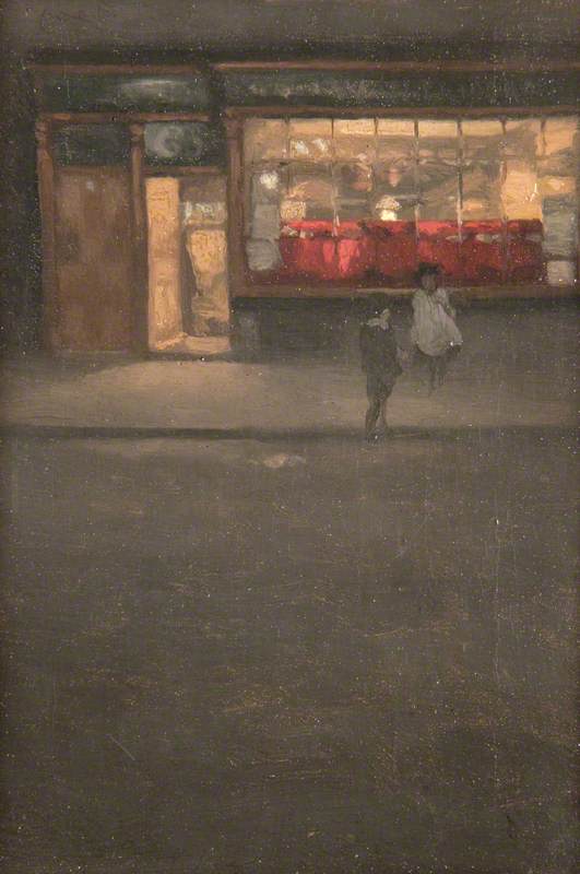 A Little Shop In Chelsea — Mortimer Luddington Menpes