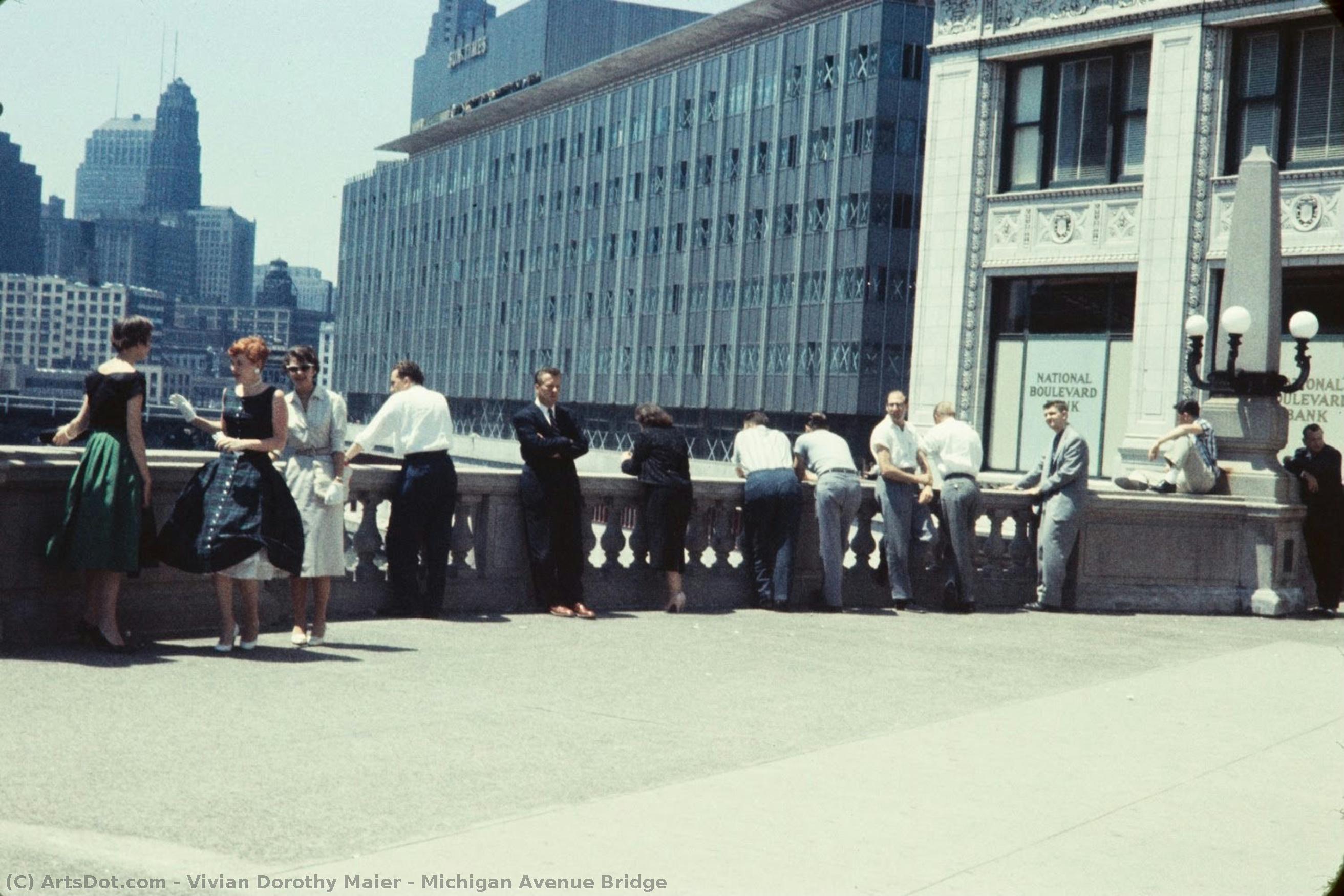 Michigan Avenue Bridge — Vivian Dorothy Maier