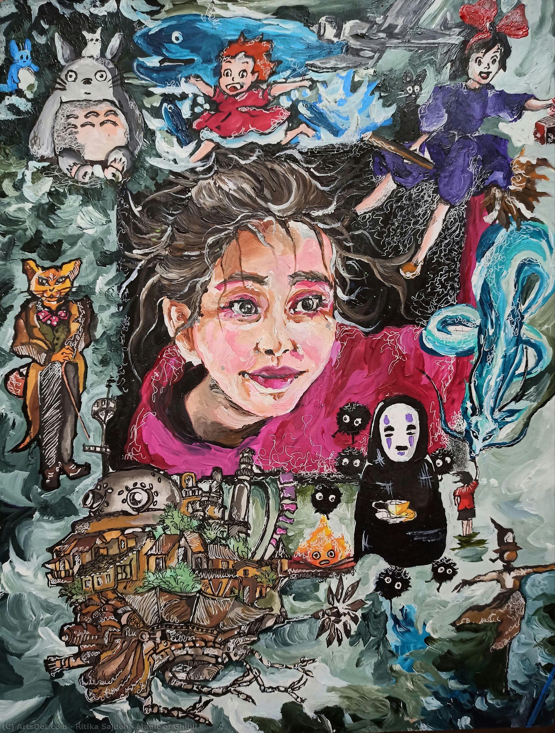 Magic Of Ghibli — Ritika Sajdeh