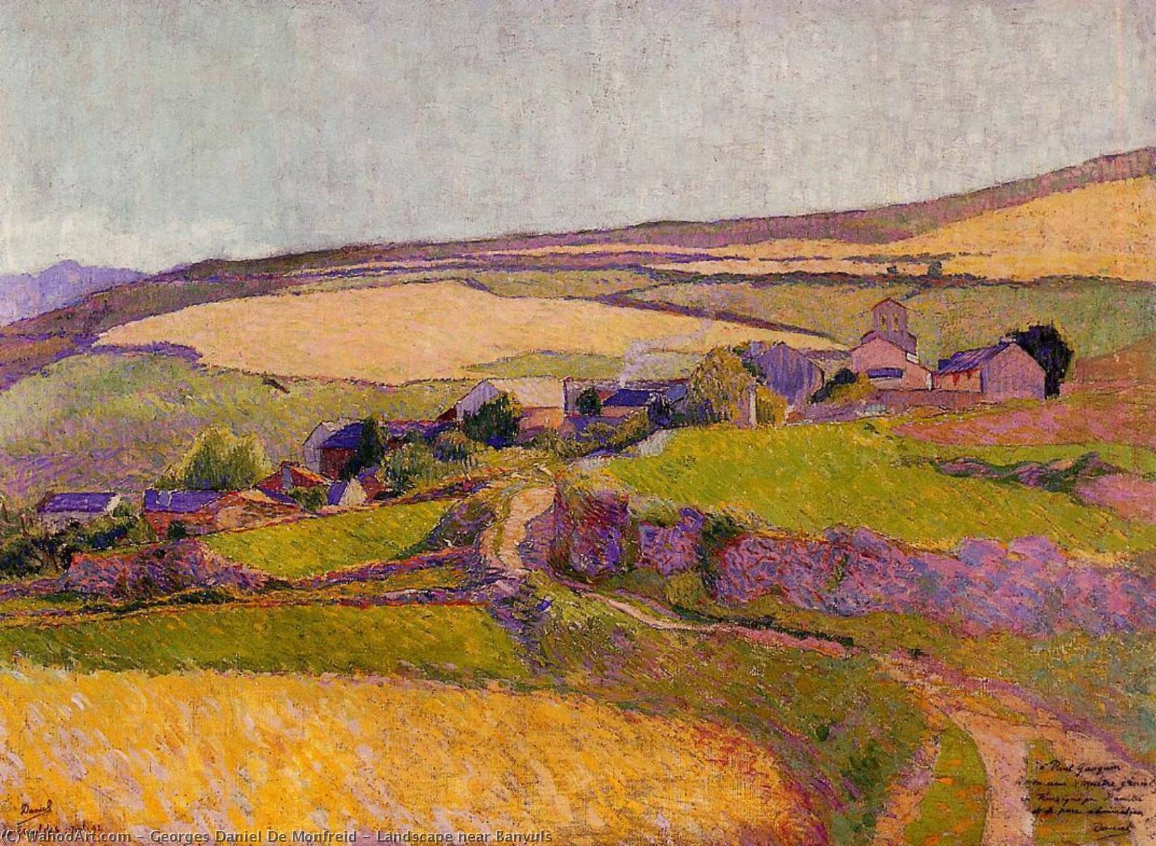 Landscape Near Banyuls — Georges Daniel De Monfreid