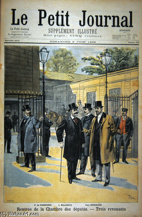 Title Page Depicting The Reopening Of The House — Oswaldo Tofani