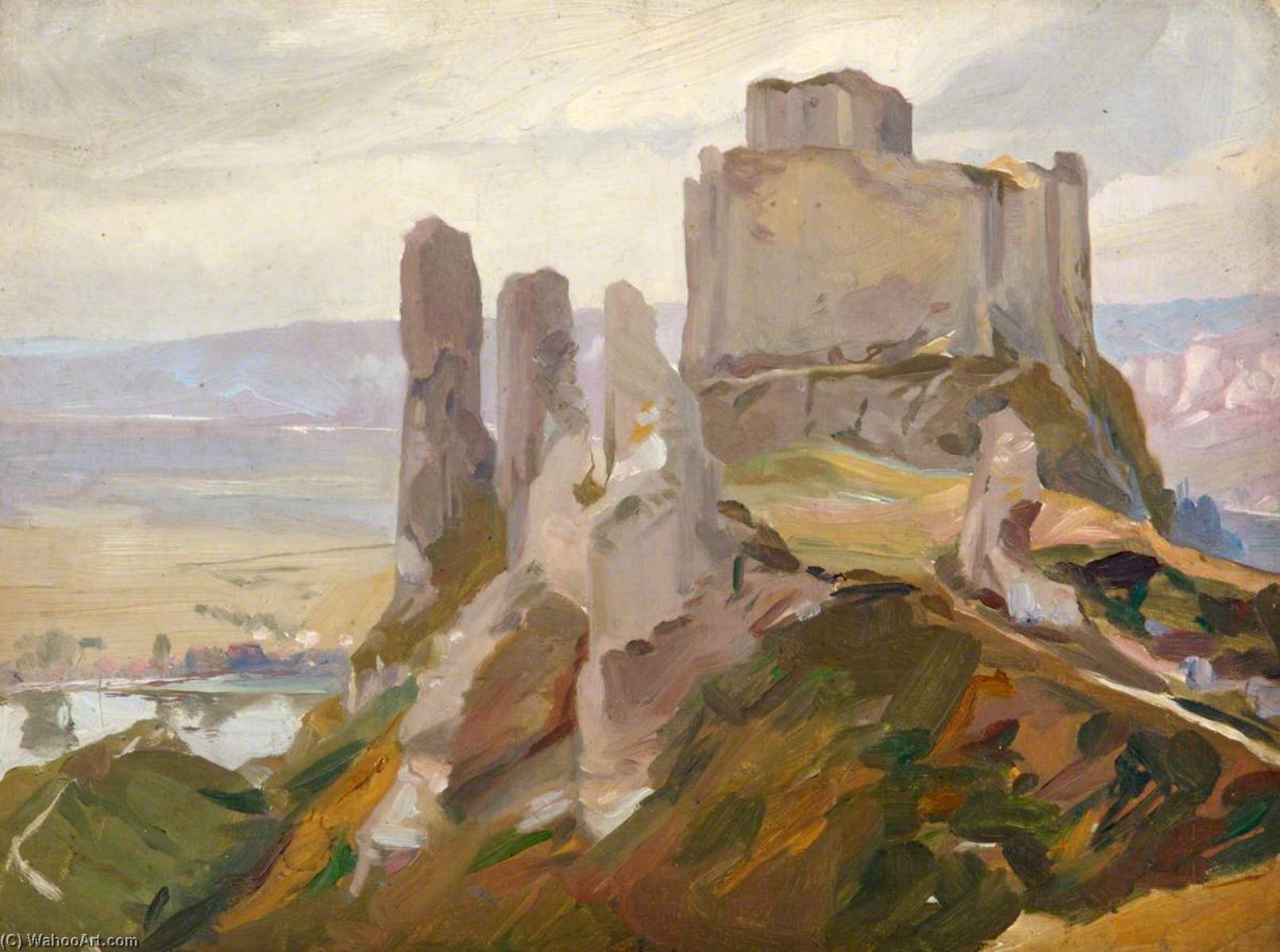 Château Gaillard, Les Andelys — George Murray