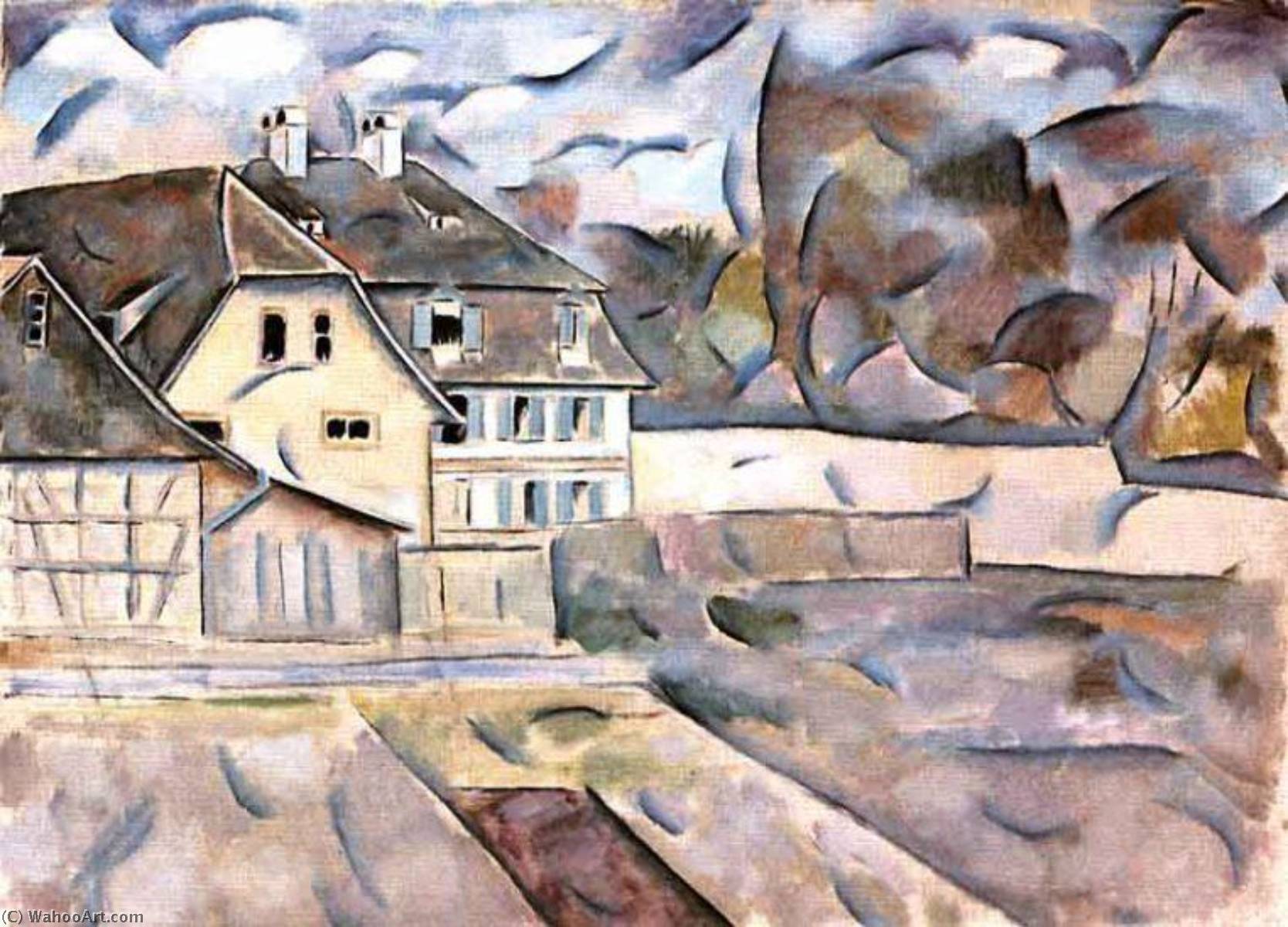 House In Odessa — Vladimir Davidovich Baranov Rossine