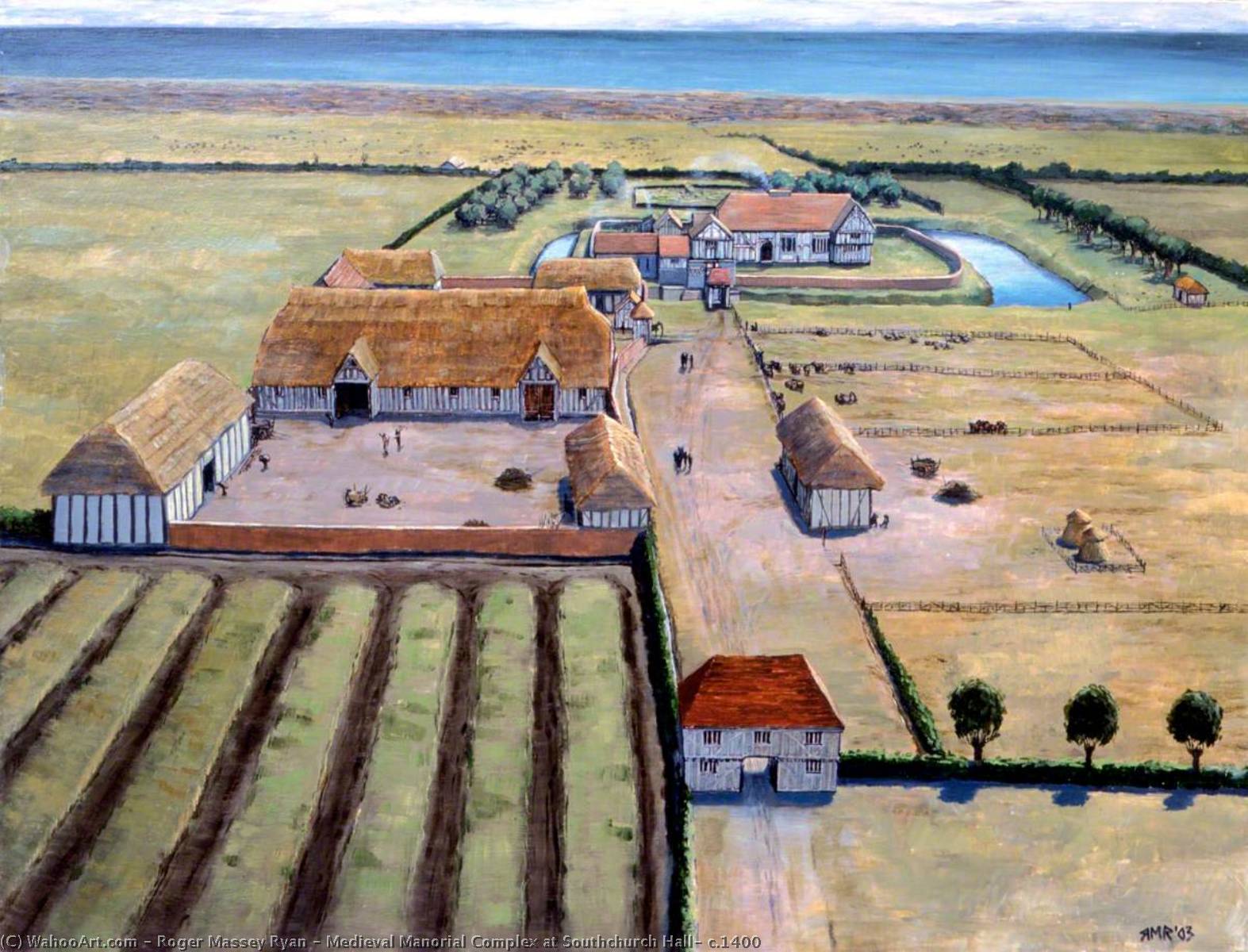 Medieval Manorial Complex At Southchurch Hall, C.1400 — Roger Massey Ryan